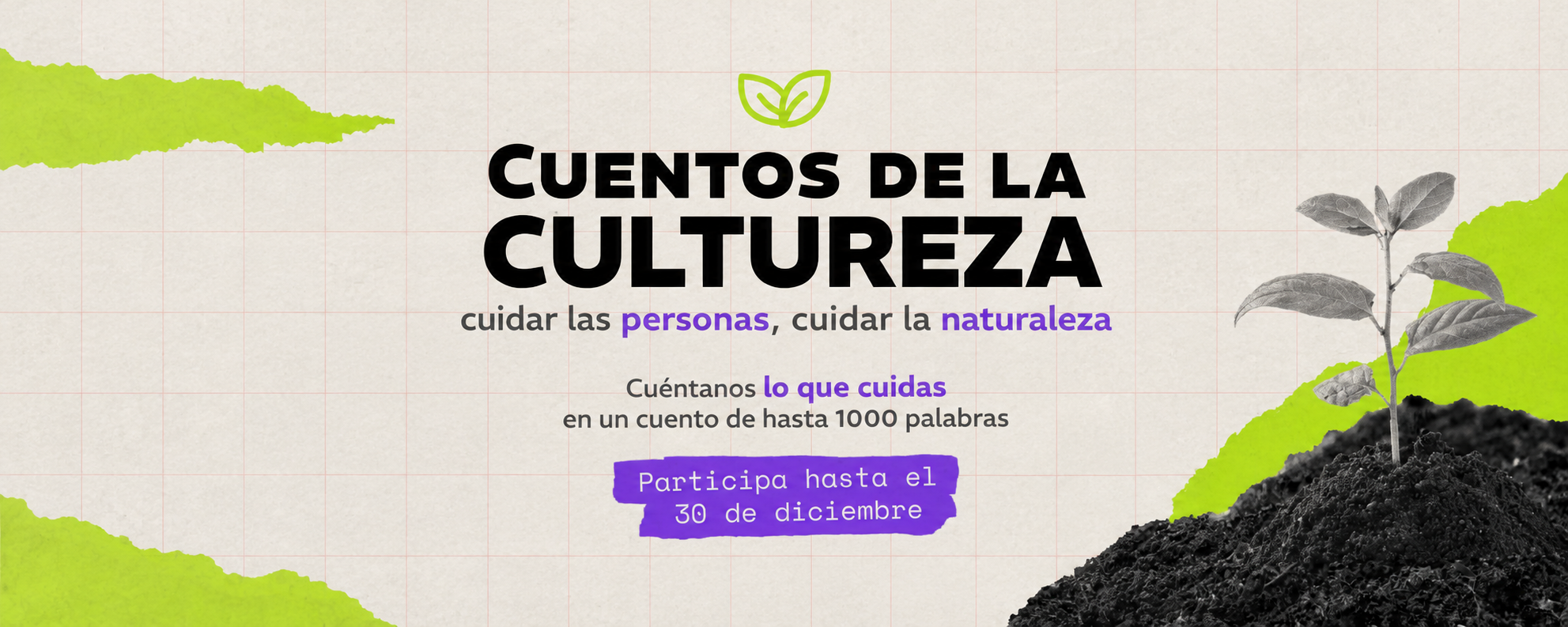 Abrimos la convocatoria “Cuentos de la Cultureza”: cuéntanos lo que cuidas 
