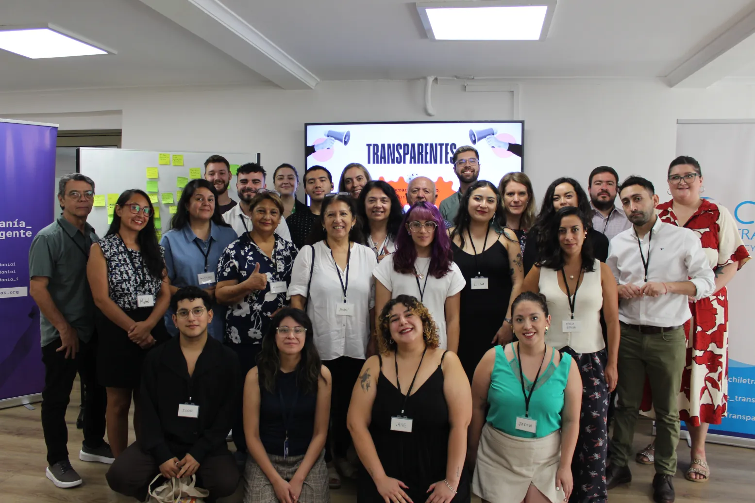 Lanzamiento de Transparentes: democracia en juego, ciudadanía al mando